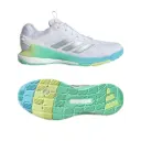 Adidas Netcourt Elite Netball Shoes White/Blue
