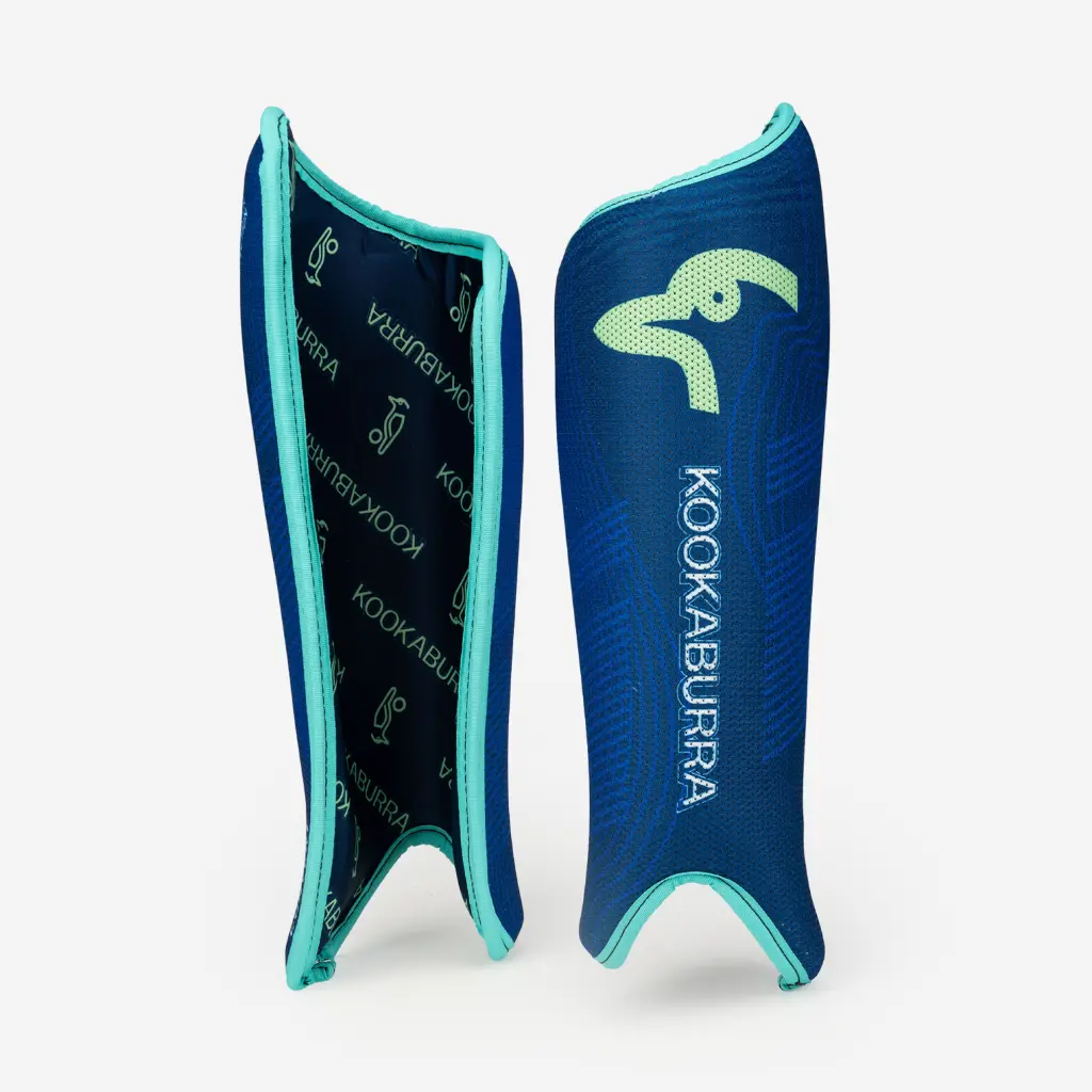 Kookaburra Hockey Shin Pad Convert Blue