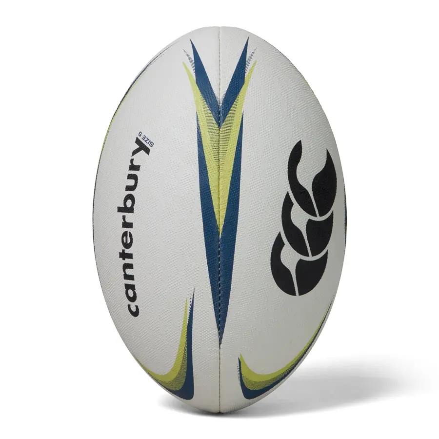Canterbury Mentre Rugby Ball XU White/Lime