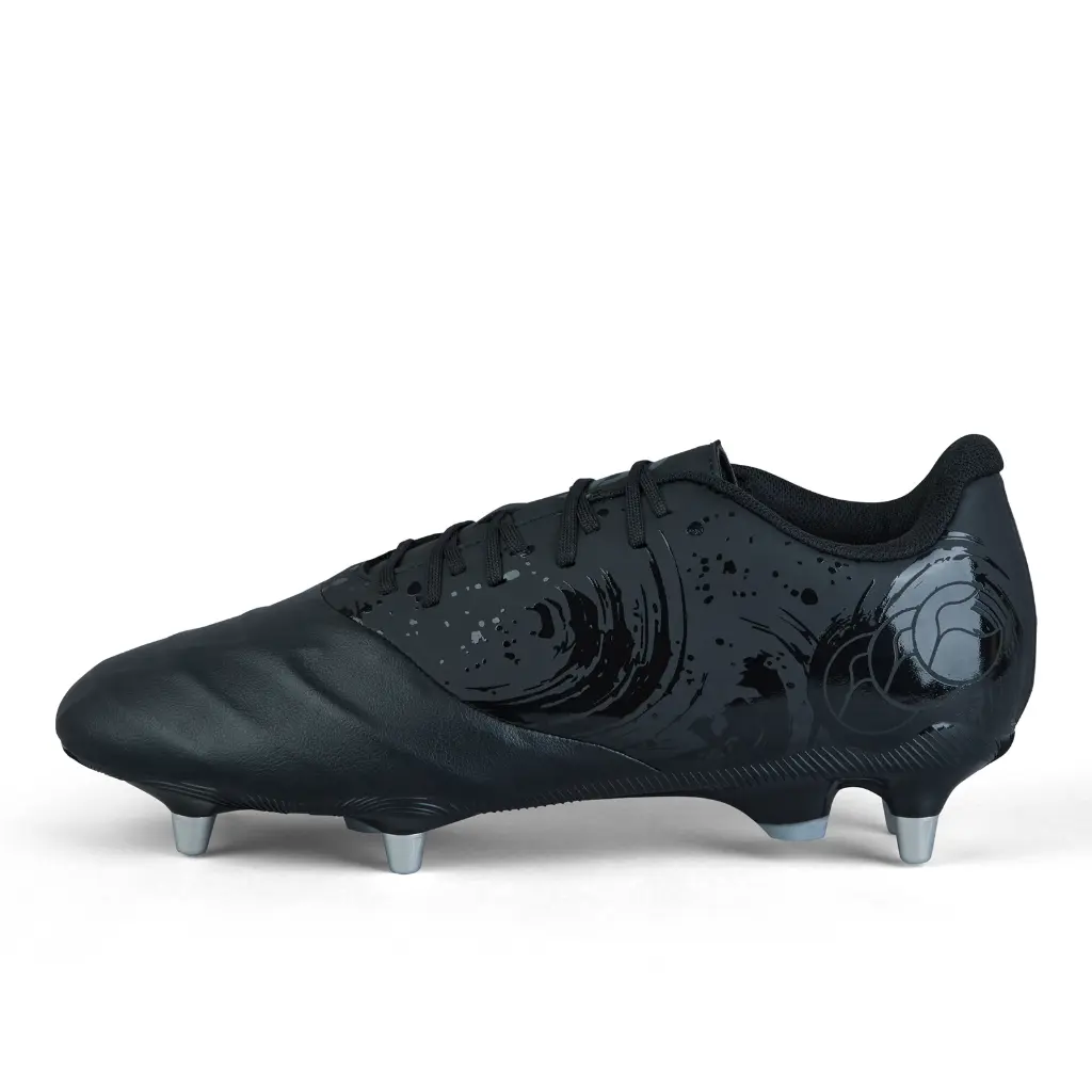 Canterbury Genesis Team Rugby Boot SG  Black/Silver