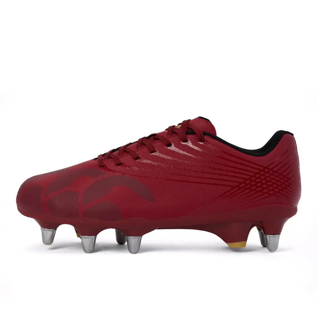 Canterbury Stampede Team Rugby Boot SG Red