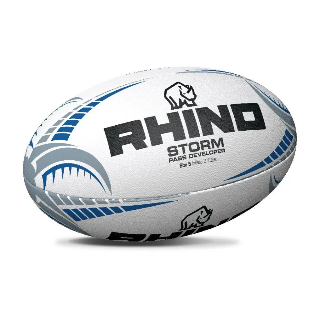 Rhino Rugby Ball Storm Pass Developer 