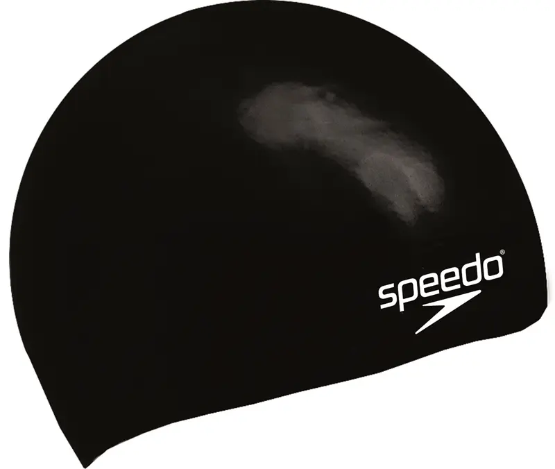 Speedo Junior Silicone Cap Black