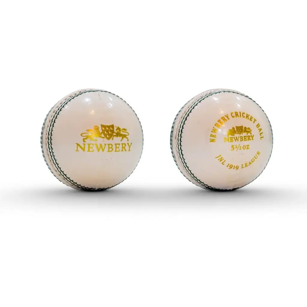 Newbery League Cricket Ball - Mens White