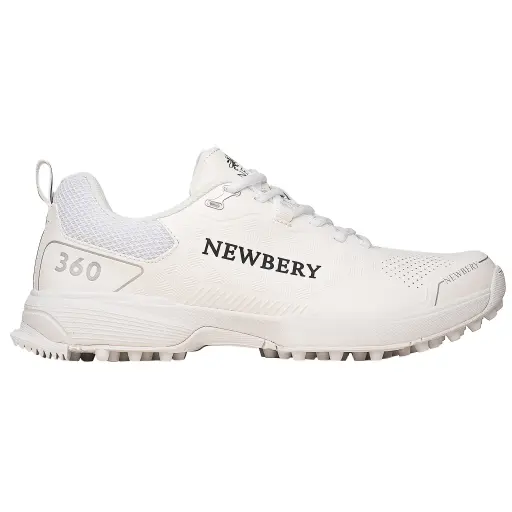 Newbery 360 Cricket Shoe - White Pimples