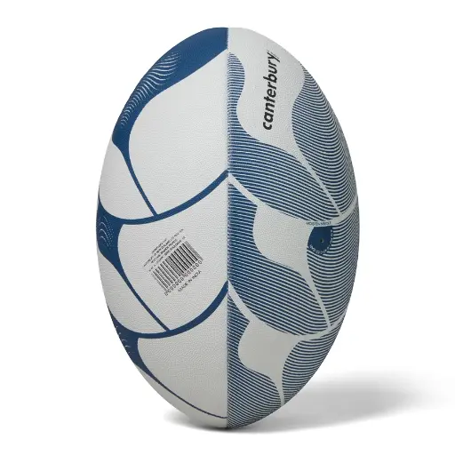 Canterbury Thrillseeker Play Rugby Ball XU  White/Blue