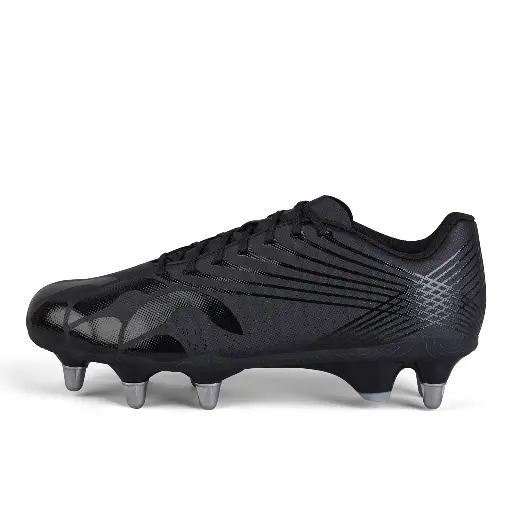 Canterbury Stampede Team Rugby Boot SG Black/Silver