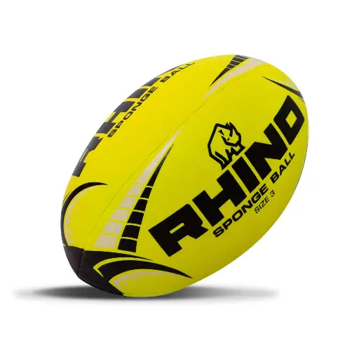 [4979] Rhino Sponge Rugby Ball 