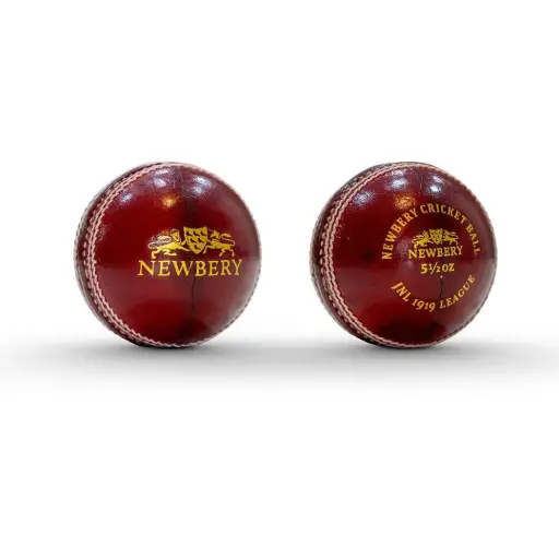 [5361] Newbery League Cricket Ball - Mens Red 