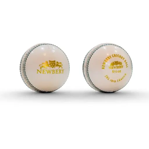 Newbery League Cricket Ball - Womens White