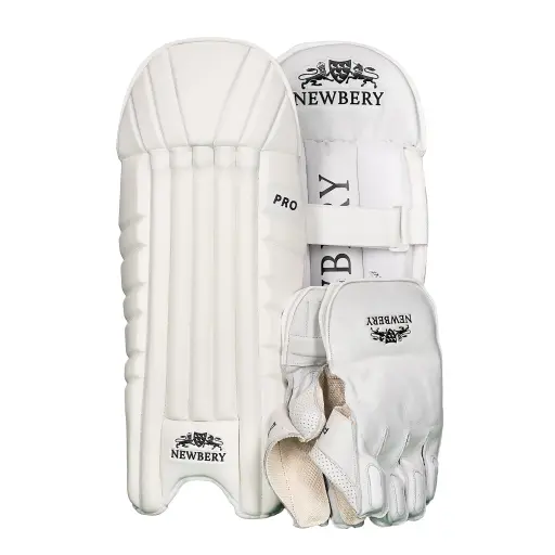 Newbery Pro Wicket Keeping Bundle (White)
