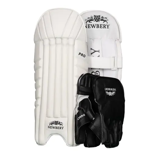 Newbery Pro Wicket Keeping Bundle (Black)