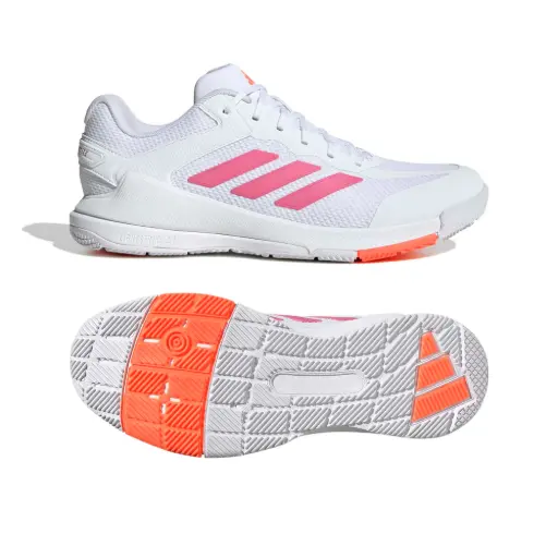 Adidas Netcourt Pro Netball Shoes White